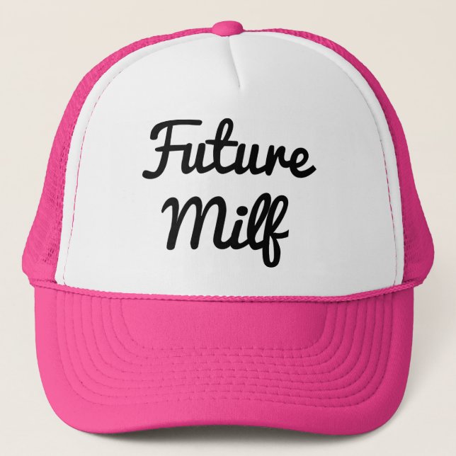 Casquette Futur Milf Black (Devant)
