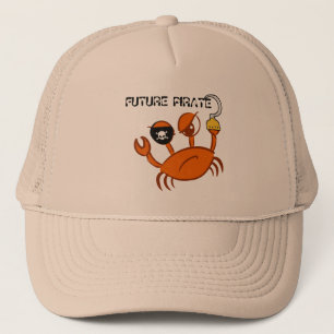 Casquette Futur Pirate Crabe mignon cadeau d'anniversaire pe
