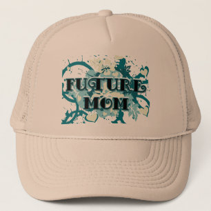 Casquette Future Mom - Coeurs et fleurs