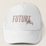 Casquette Future Mrs Hat | Bachelorette Hat - Dark Pink<br><div class="desc">// Need help customizing your design? Got other ideas? Feel free to contact me at: zoe@gorjodesigns.com</div>