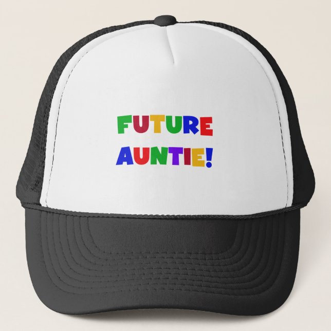 Casquette Futurs T-shirts et cadeaux de couleurs primaires (Devant)
