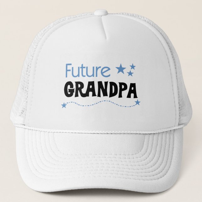 Casquette Futurs tee-shirts et cadeaux grand-pa (Devant)
