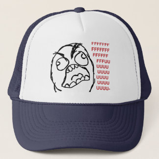 Casquette Fuuuu de fuuu de type de rage