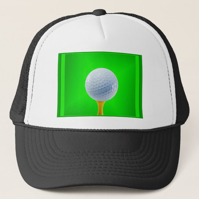 Casquette [fuzzy]balle de golf (Devant)