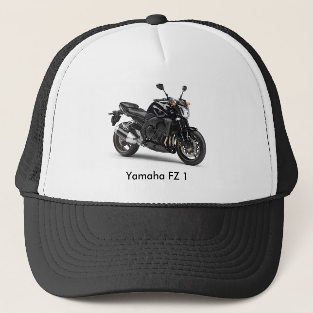 Casquette FZ1 noir (Devant)