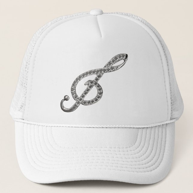 Casquette G-clef de musique (Devant)