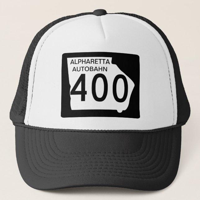 Casquette GA 400 "Alpharetta Autobahn" (Devant)