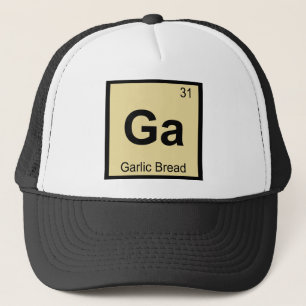 Casquette GA - Symbole de Tableau périodique de chimie de
