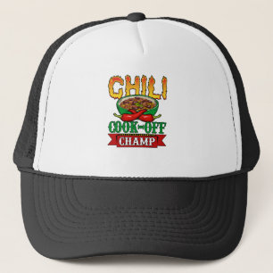 Casquette Gagnant de la compétition Chili Cook Off Champ