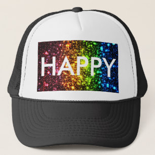 Casquette Galaxie arc-en-ciel