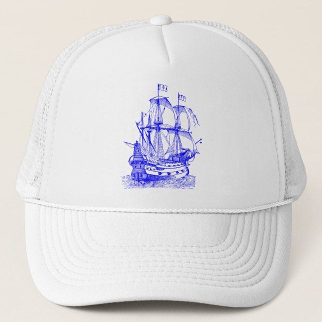 Casquette Gallion - Bleu (Devant)