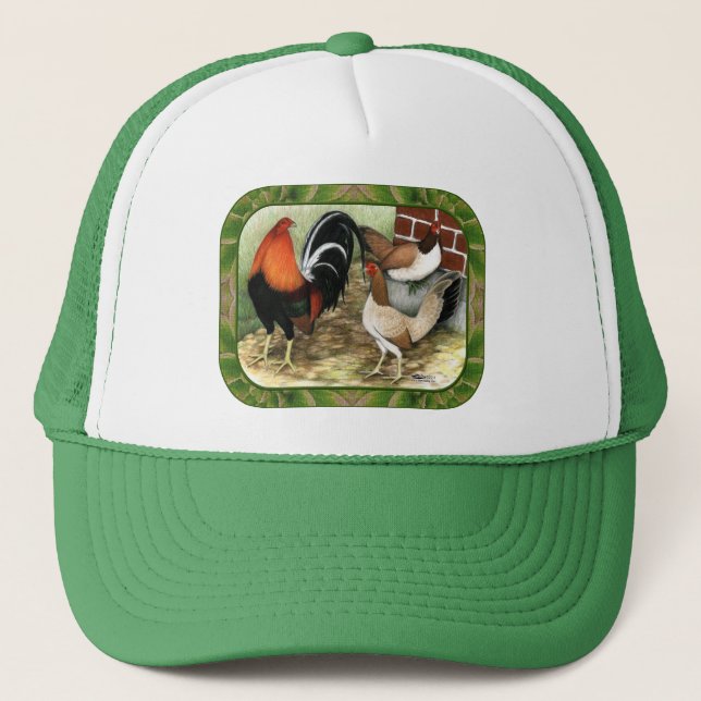 Casquette Gamefowl à la ferme (Devant)