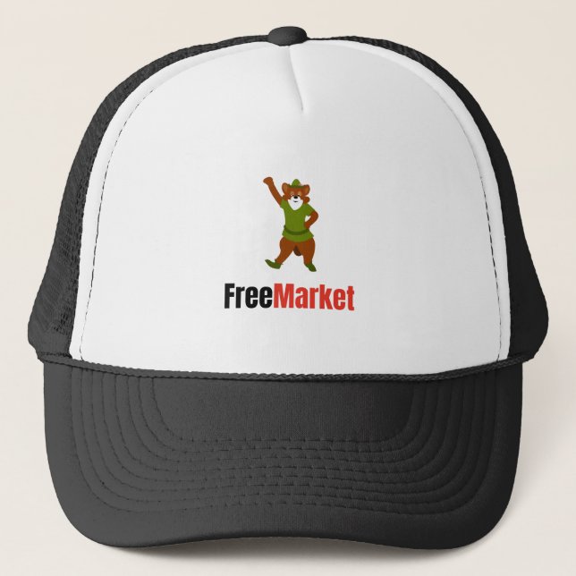 Casquette GameStop marché libre Robin Hood Fox (Devant)