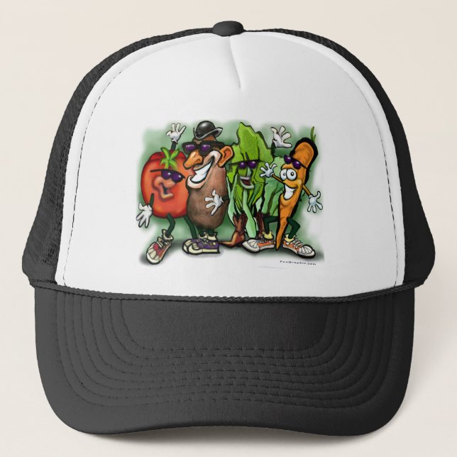 Casquette Gang des légumes (Devant)