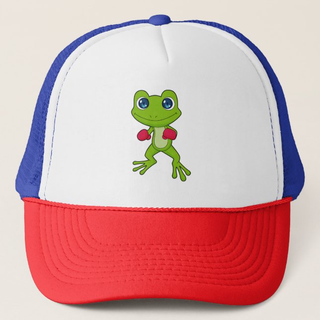 Casquette Gants de boxe de grenouille (Devant)