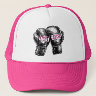 Casquette Gants de boxe de lutte contre le cancer du sein