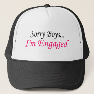 Casquette Garçons désolés Im engagé