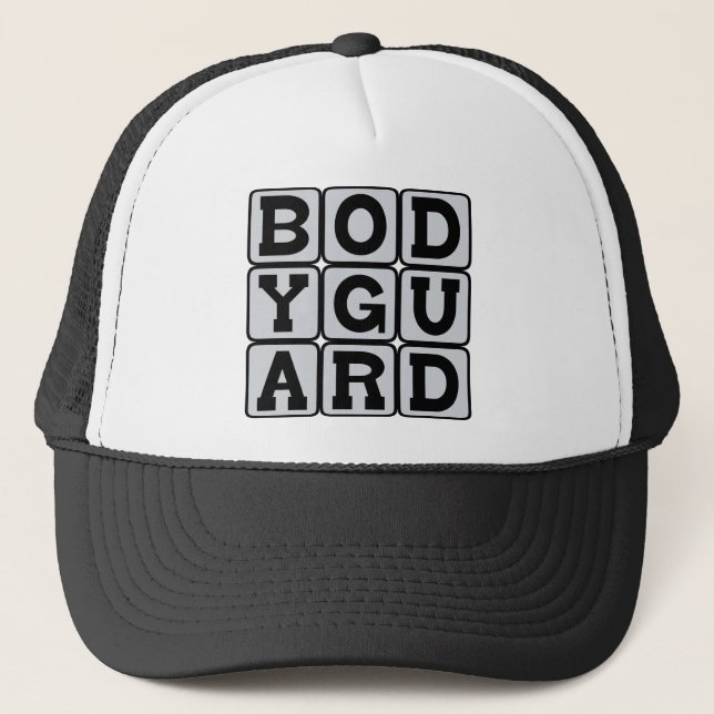 Casquette Garde du corps, Protecteur personnel (Devant)