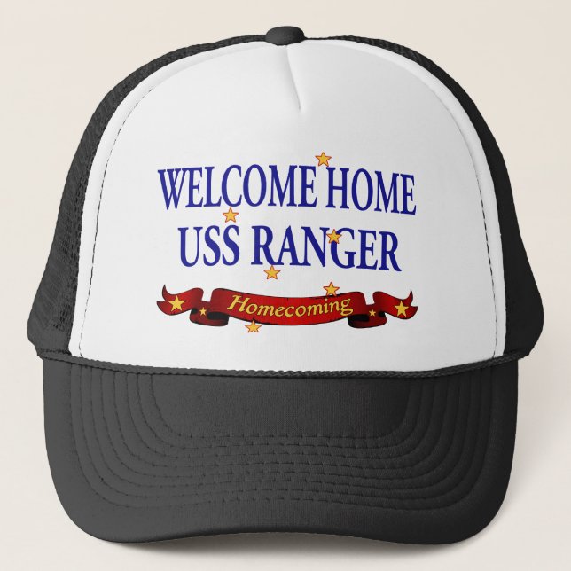 Casquette Garde forestière à la maison bienvenue d'USS (Devant)
