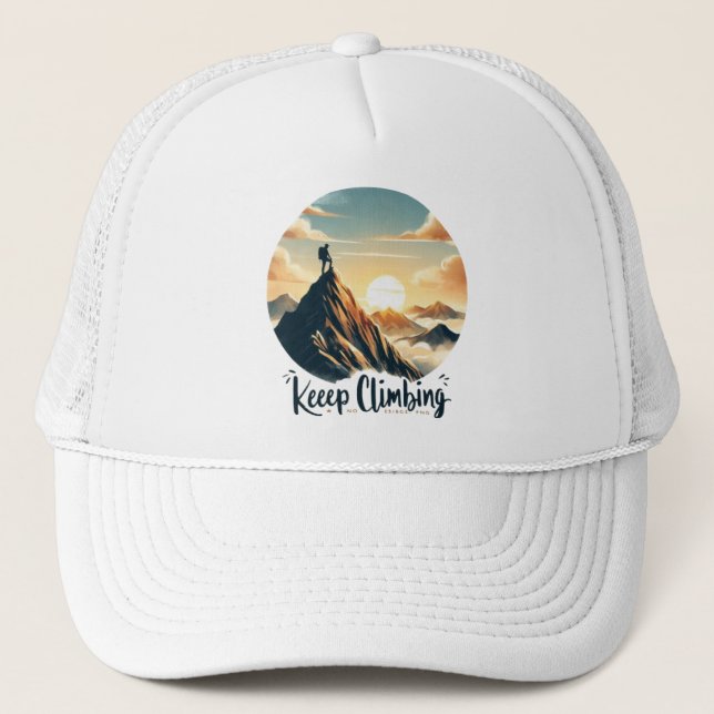 Casquette Garder l'Escalade - Inspirational Adventure Casque (Devant)