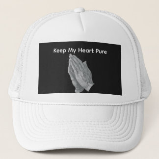 Casquette Garder mon cœur pur