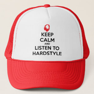 Casquette Gardez le calme et écoutez Hardstyle