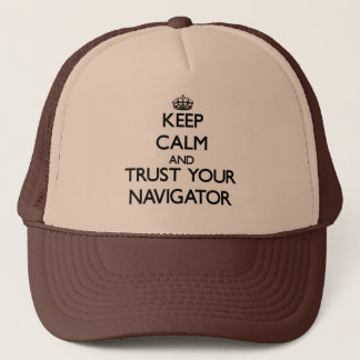 Casquette Gardez le calme et faites confiance à votre
