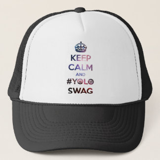Casquette Gardez le calme et le #yoloswag
