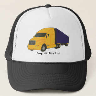 Casquette Gardez sur le camion de remorque de tracteur de
