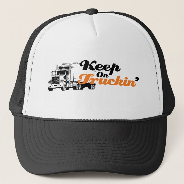 Casquette Gardez sur Truckin (Devant)