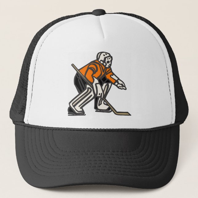 Casquette Gardien de but d'hockey (Devant)