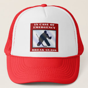 Casquette Gardien de but d'hockey de secours