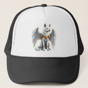 Casquette Gardien de l'Aube – Le Loup aux Ailes Blanches. 