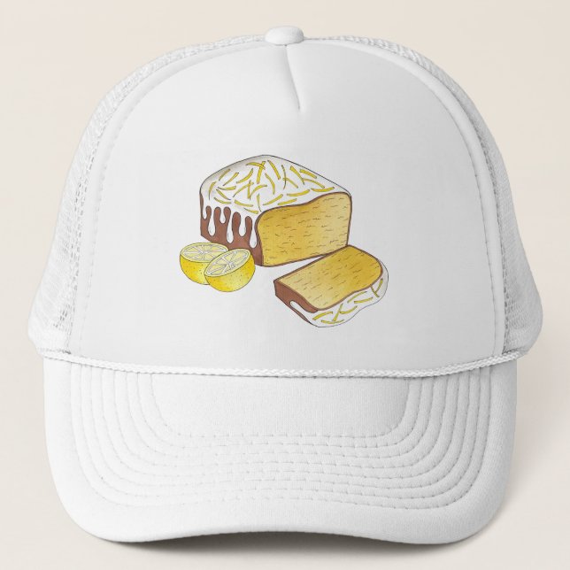 Casquette Gâteau aux éponges au citron confit cuit maison (Devant)