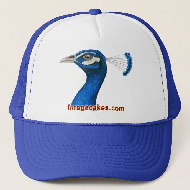 Casquette Gâteaux de fourrage : paon (Devant)