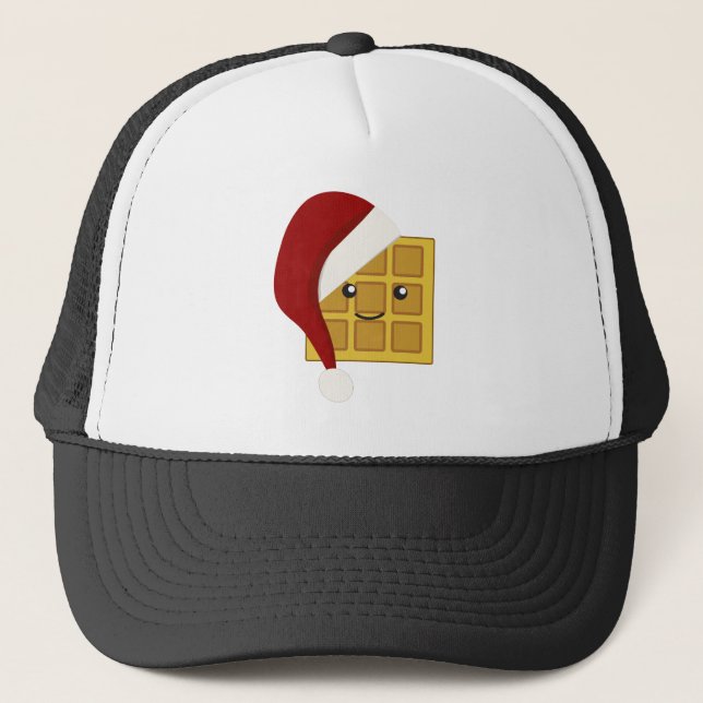 Casquette gaufre de Noël (Devant)