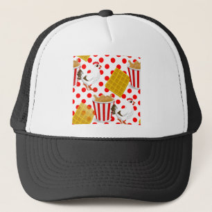 Casquette gaufres de poulet