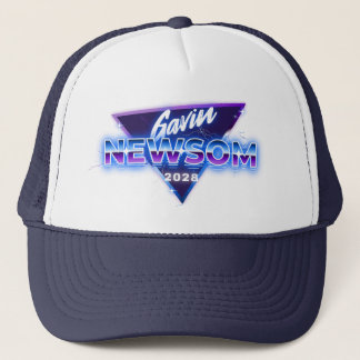Casquette Gavin Newsom 2028 pour le président Retro 80s