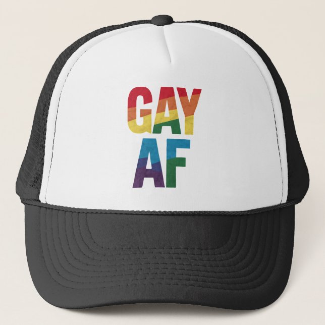 Casquette Gay AF LGBT Pride Gay Gift Pride Mois (Devant)