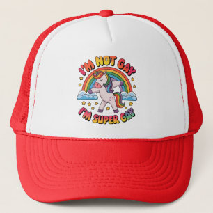 Casquette Gay Je Suis Super Gay Sublimation-60681 T-Shirt Tr