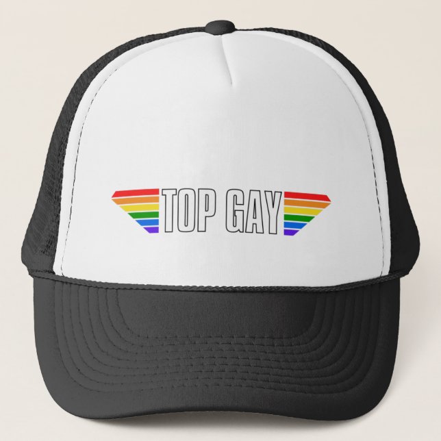 Casquette Gay pride Top Gay pride Rainbow Flag LGBT LGBT LGB (Devant)