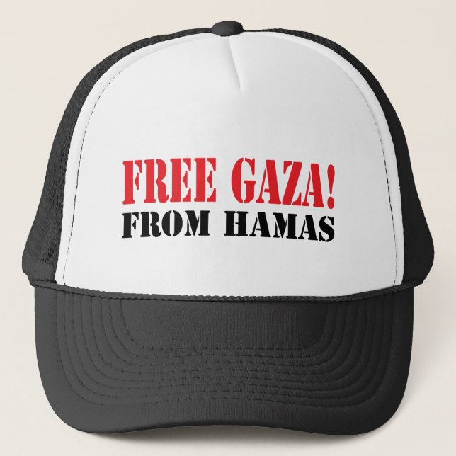 Casquette GAZA libre de HAMAS (Devant)