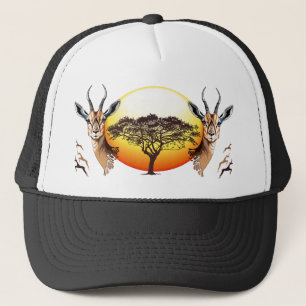 Casquette Gazelle Antelope africaine animal sauvage