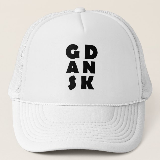 Casquette Gdansk Pologne (Devant)