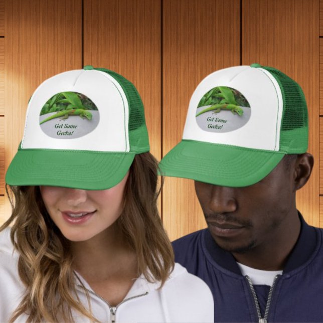 Casquette Gecko Gold Dust Day - Audition et obtenir quelques (Gold Dust Day Gecko – Audition and Get Some Gecko Trucker Hat)