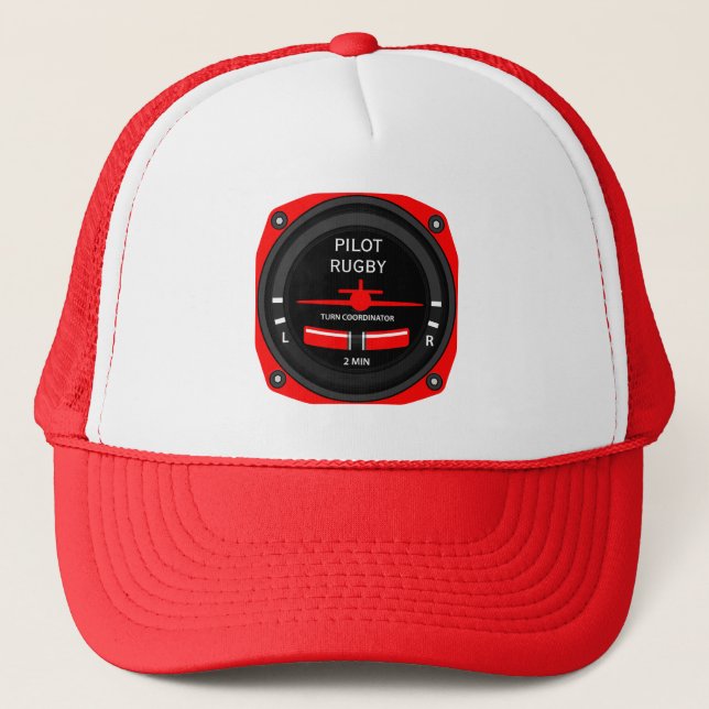 Casquette Geek aéronautique pilote (Devant)