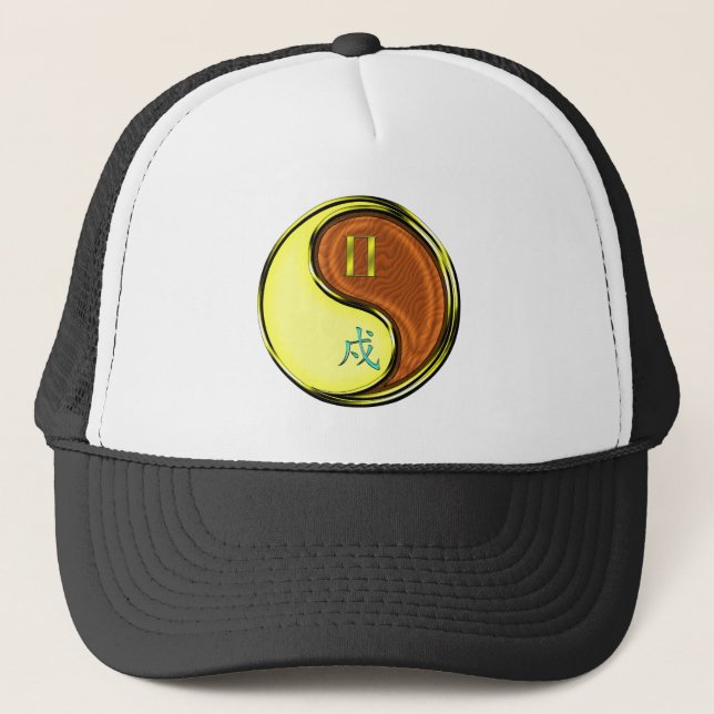 Casquette Gémeaux & Chien de Bois (Devant)
