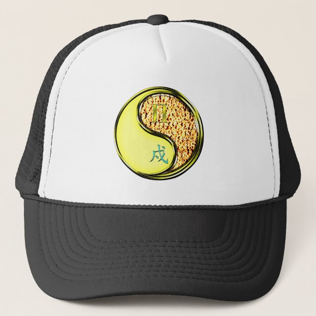 Casquette Gémeaux & Chien de Feu (Devant)