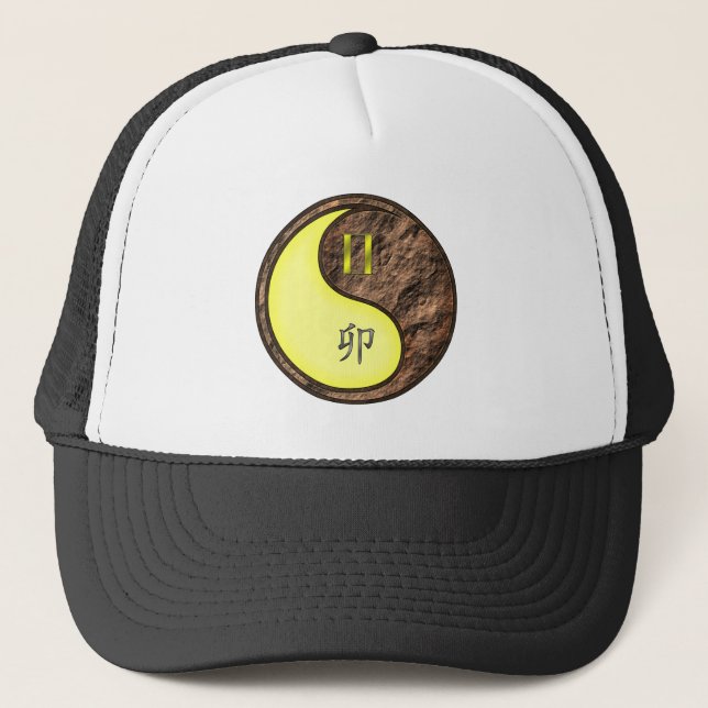 Casquette Gémeaux & Lapin de Terre (Devant)