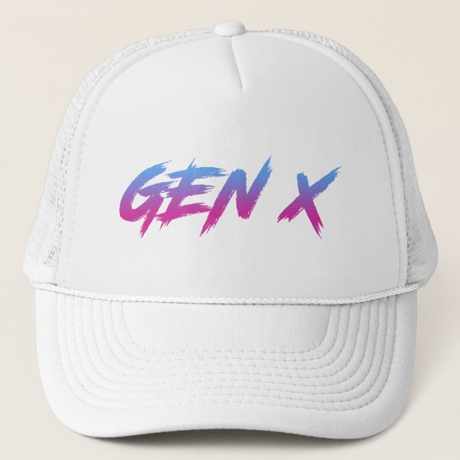 Casquette Gen X Generation X Retro Vintage (Devant)